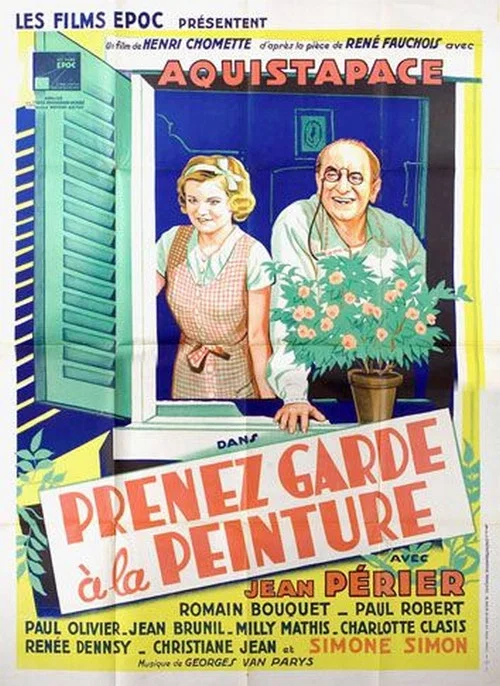 Movie poster for Mind the Paint (1933)
