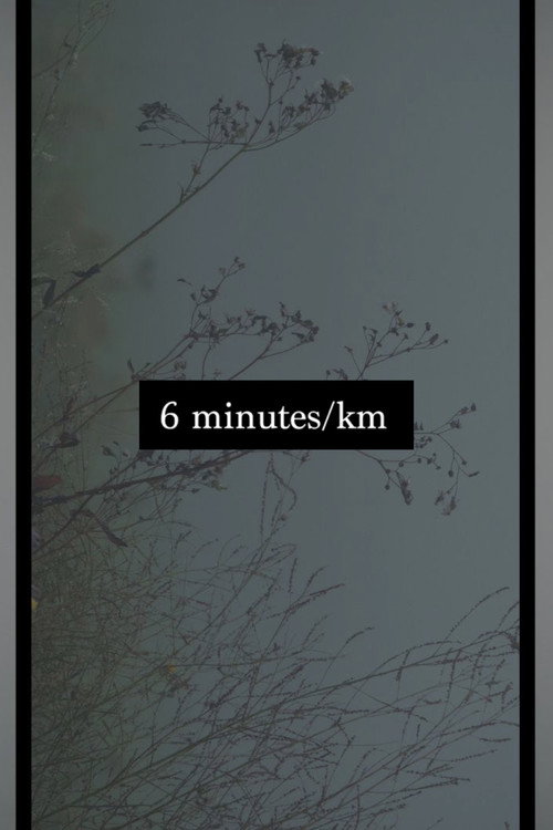 Movie poster for 6 Minutes Per Kilometer (2023)