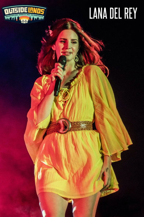 Movie poster for Lana Del Rey - Live at Outside Lands Festival (2016)