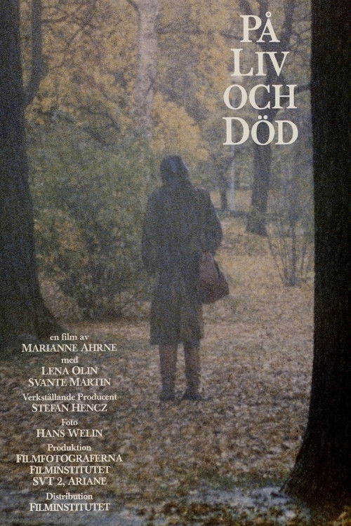 Movie poster for A Matter of Life and Death (1986)