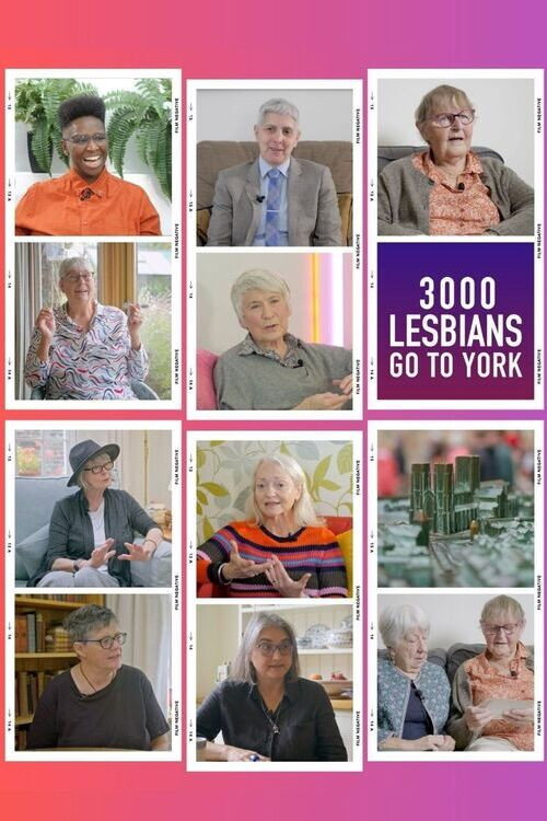 Movie poster for 3000 Lesbians Go To York (2025)