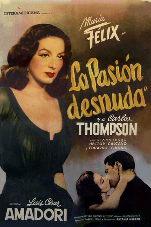 Movie poster for Naked Passion (1953)