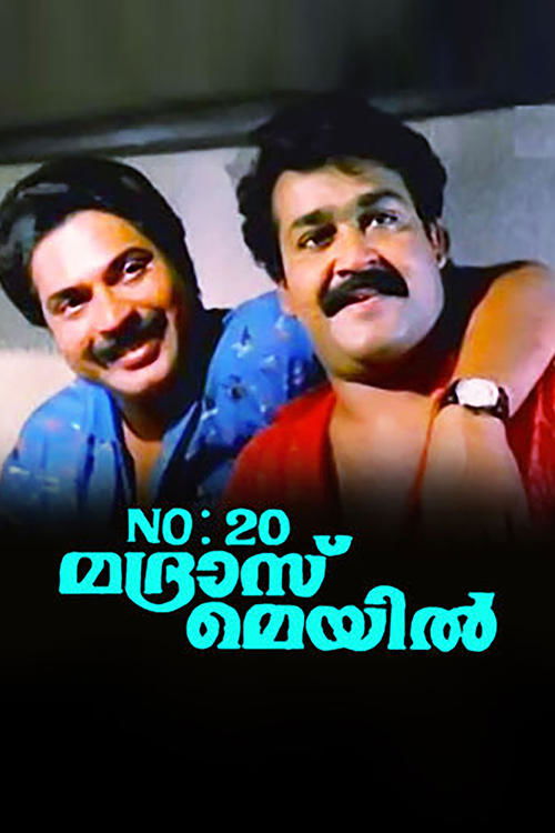 Movie poster for No. 20 Madras Mail (1990)