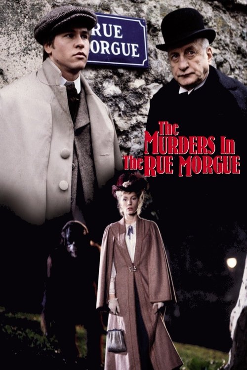 Movie poster for The Murders in the Rue Morgue (1986)