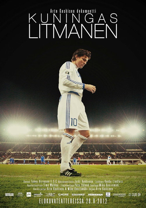 Movie poster for Kuningas Litmanen (2012)