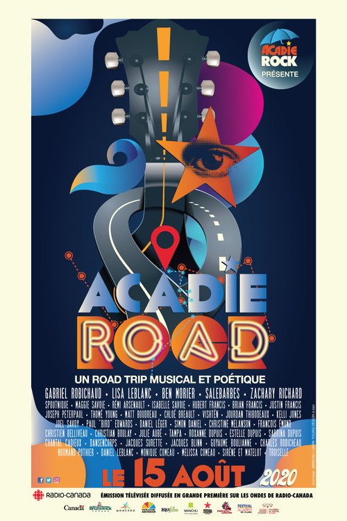 Movie poster for Acadie Road : un road trip musical et poétique (2020)