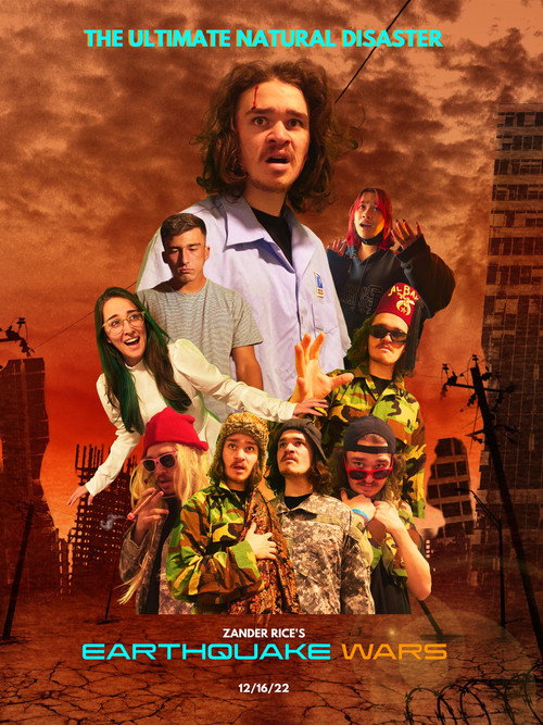 Movie poster for Earthquake Wars (2022)
