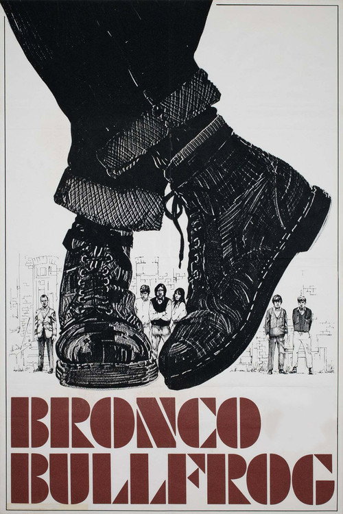 Movie poster for Bronco Bullfrog (1969)