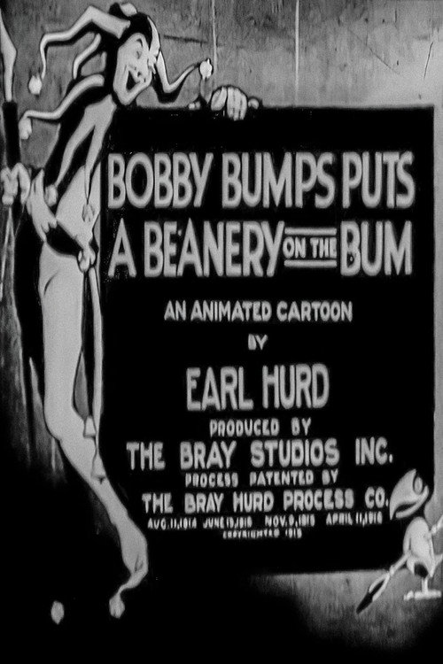 Movie poster for Bobby Bumps Puts a Beanery on the Bum (1918)