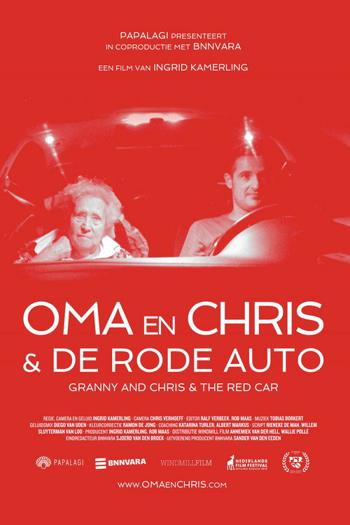 Movie poster for Oma en Chris & de rode auto (2019)