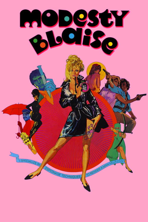 Movie poster for Modesty Blaise (1966)