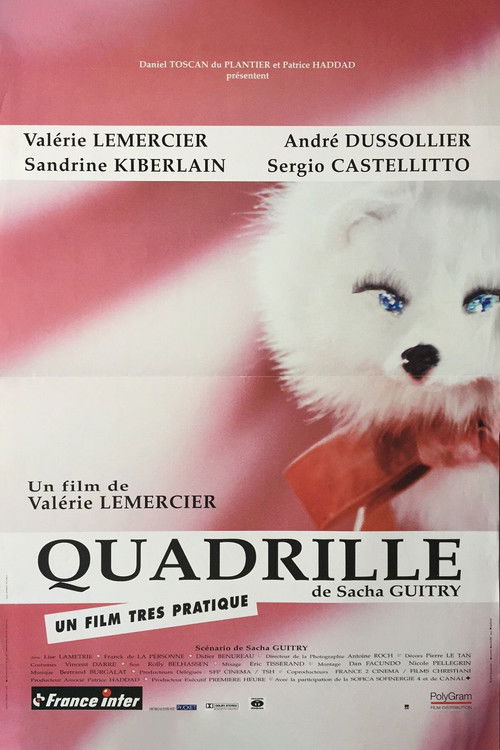 Movie poster for Quadrille (1997)