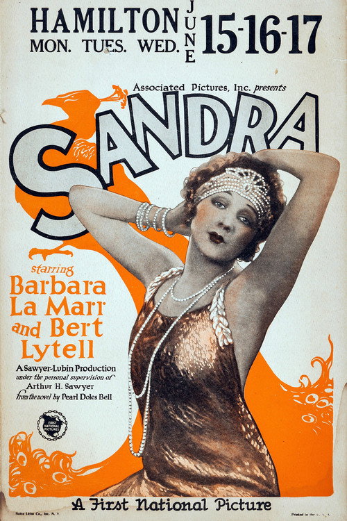 Movie poster for Sandra (1924)