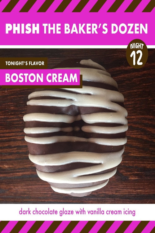 Movie poster for Phish: The Baker's Dozen: Night 12 - Boston Creme (2017)