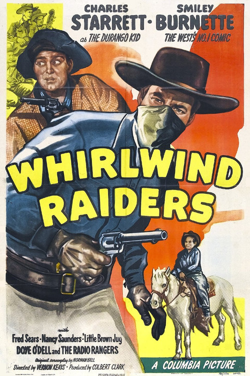 Movie poster for Whirlwind Raiders (1948)