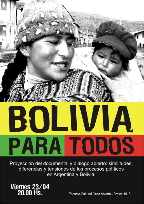 Movie poster for Bolivia para todos (2009)