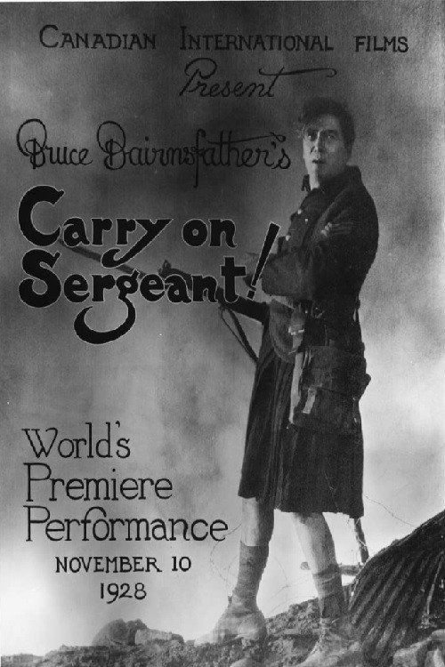 Movie poster for Carry On, Sergeant! (1928)