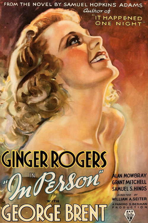 Movie poster for In Person (1935)