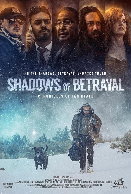 Movie poster for Shadows of Betrayal: Chronicles of Ian Blair (2024)