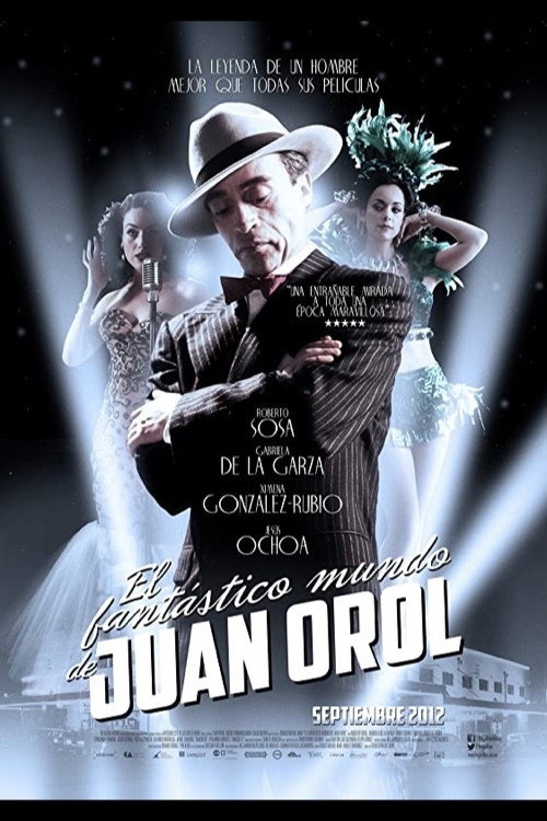 Movie poster for The Fantastic World of Juan Orol (2012)