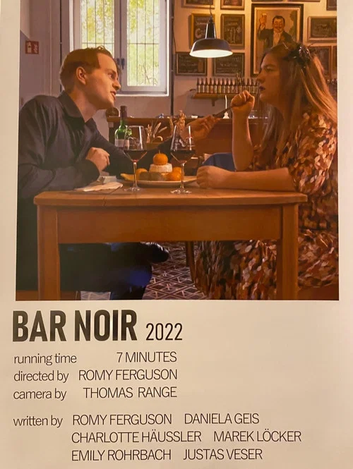 Movie poster for Bar Noir (2022)