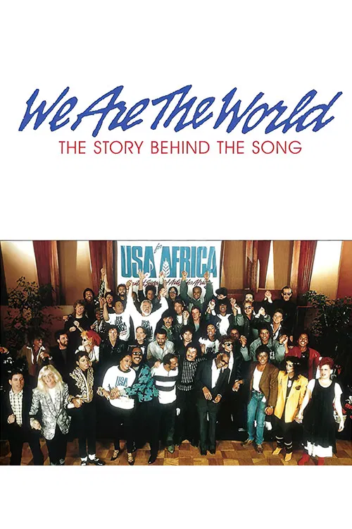 Movie poster for We Are the World: The Story Behind the Song (1985)