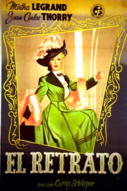 El retrato poster