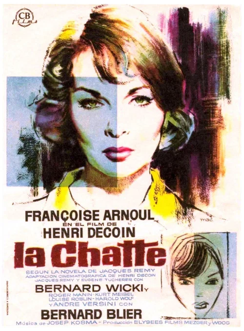 Movie poster for The Cat (1958)