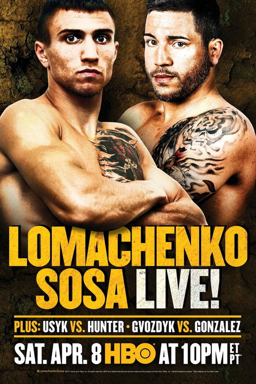 Movie poster for Vasyl Lomachenko vs. Jason Sosa (2017)