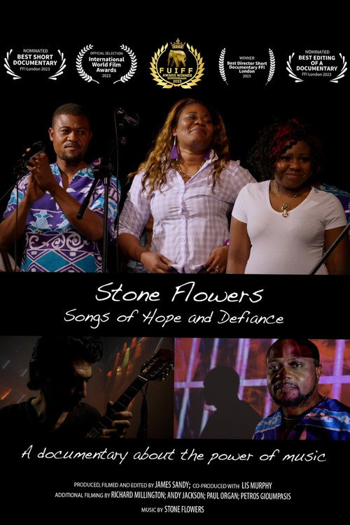 Movie poster for Stone Flowers: Songs of Hope and Defiance (2023)
