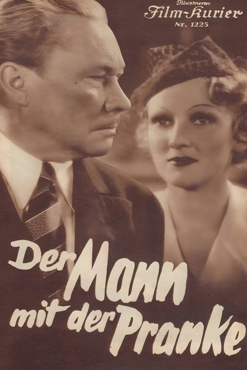 Movie poster for The Man with the Paw (1935)