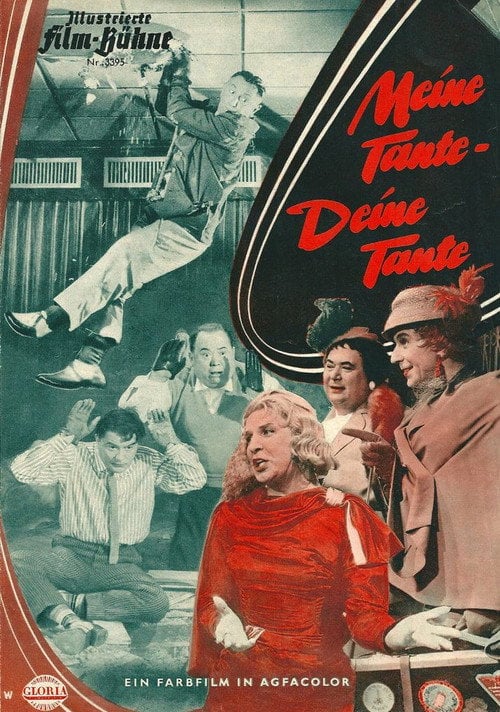 Movie poster for Meine Tante, deine Tante (1956)