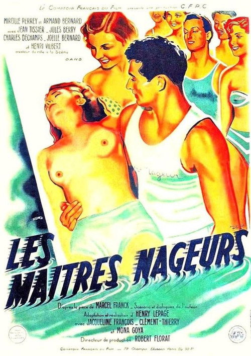 Movie poster for Les Maîtres-nageurs (1951)