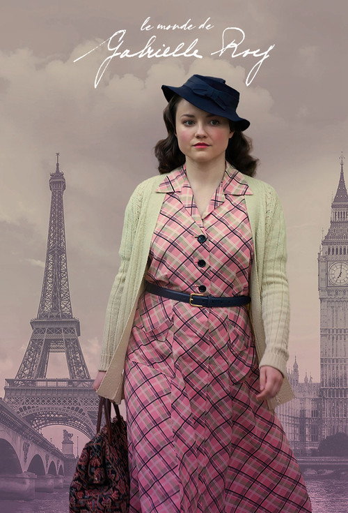 Series poster for Le monde de Gabrielle Roy (2021)