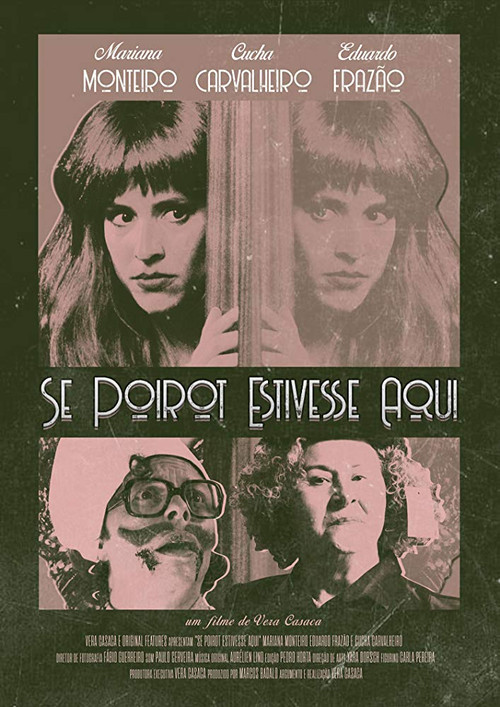 Movie poster for Se Poirot Estivesse Aqui (2019)