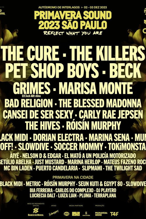 Movie poster for The Killers Live in São Paulo Brazil 2023 (2023)