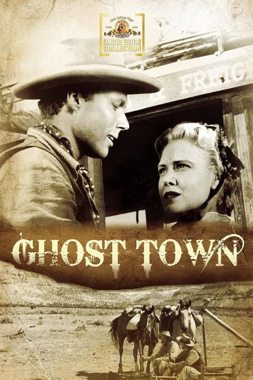 Movie poster for Ghost Town (1956)