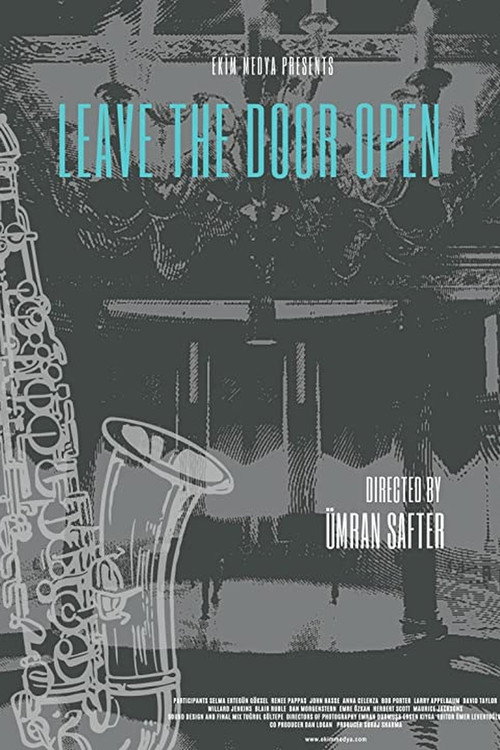 Movie poster for Leave the Door Open (2021)