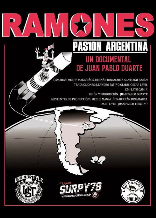Movie poster for Ramones: Pasión Argentina (2021)