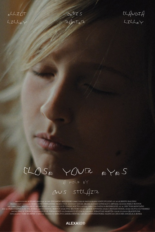 Movie poster for Close your eyes (2025)
