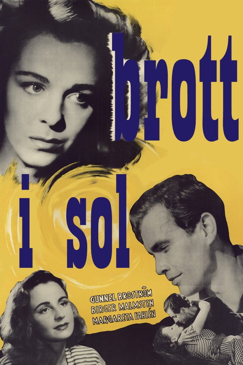 Movie poster for Crime in the Sun (1947)