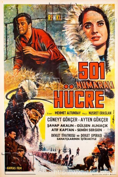 Movie poster for 501 Numaralı Hücre (1967)