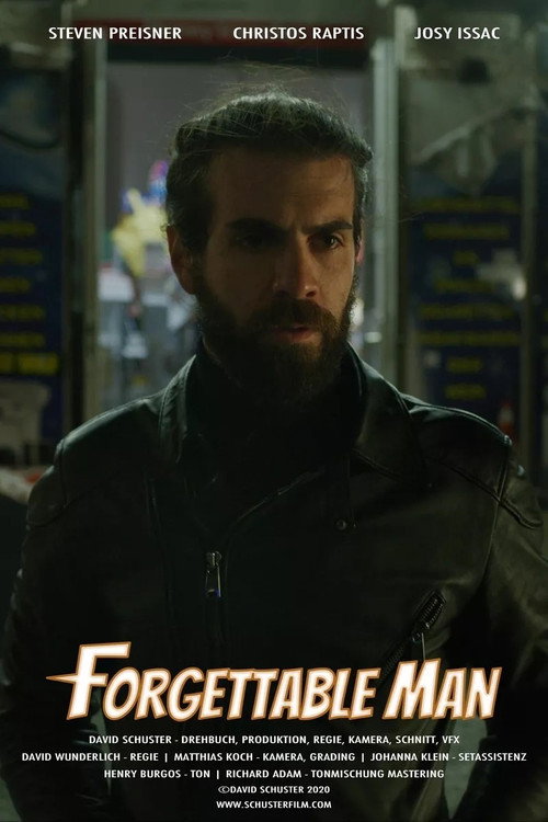Movie poster for Forgettable Man (2021)