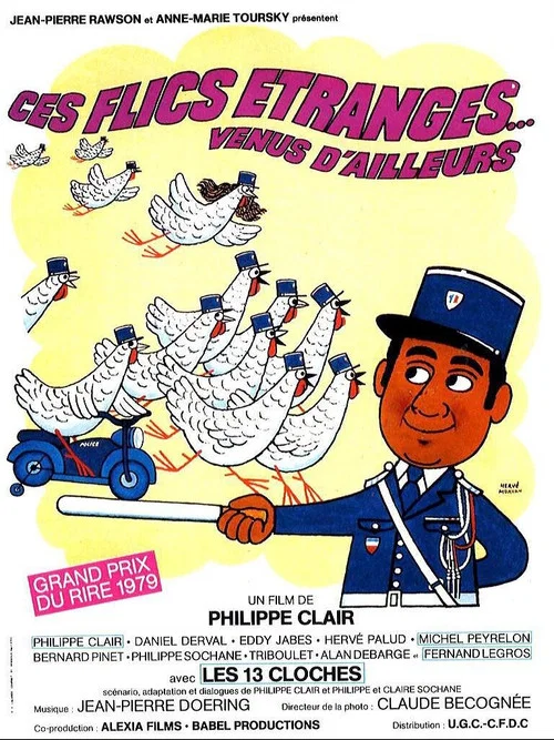 Movie poster for Ces flics étranges venus d'ailleurs (1979)