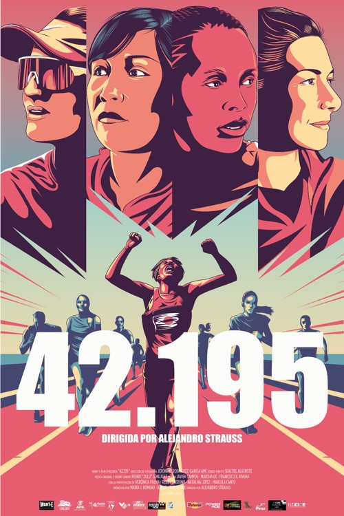 Movie poster for 42.195 (2020)