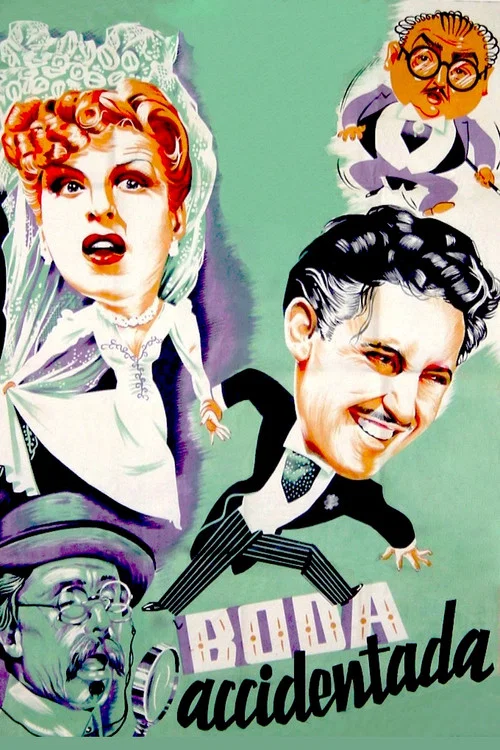 Movie poster for Boda accidentada (1943)