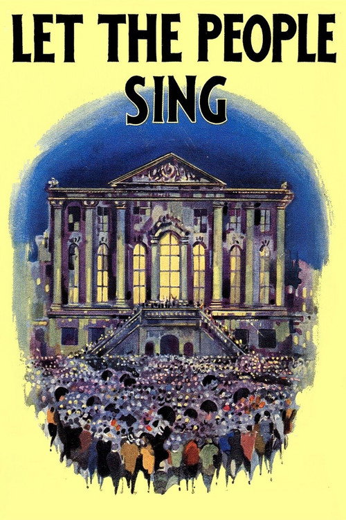 Movie poster for Let the People Sing (1942)