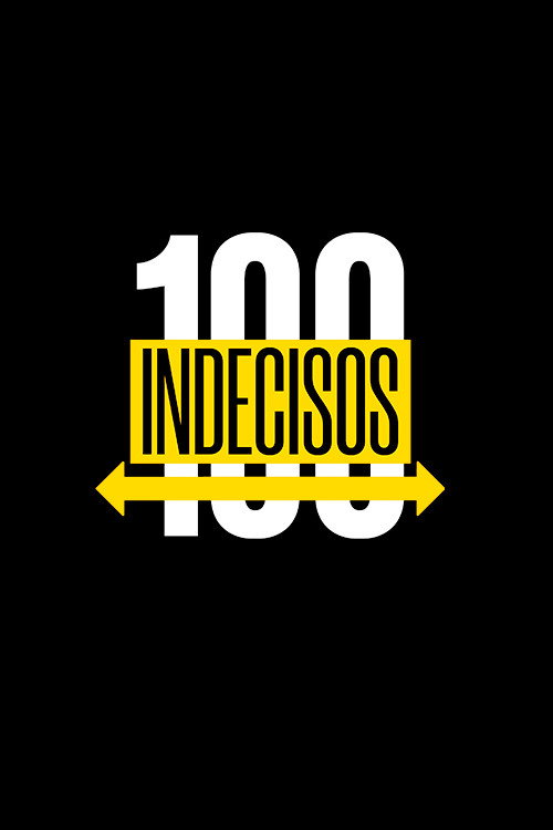 Series poster for 100 Indecisos (2022)