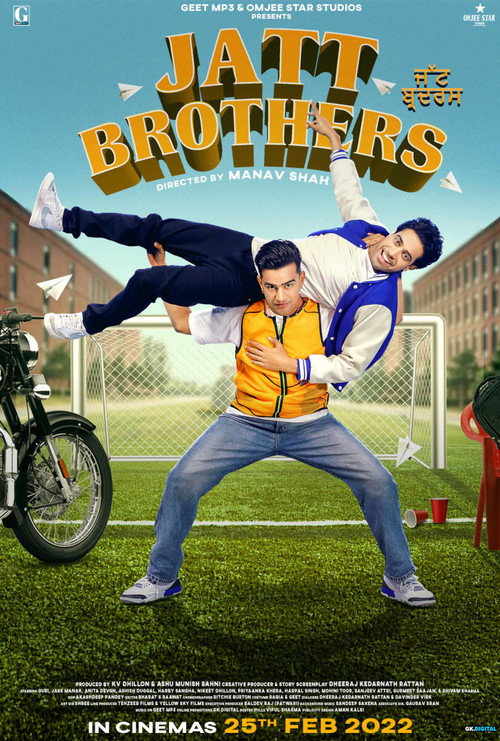 Movie poster for Jatt Brothers (2022)