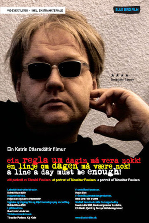 Movie poster for A Line a Day Must Be Enough! (2008)